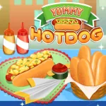 Постер Вкусный Хот-Дог | Yummy Hotdog