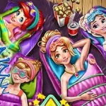 Постер Дисней Girls Sleepover | Disney Girls Sleepover