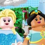 Постер игры Лего Принцессы | Lego Princesses