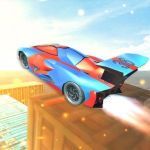 Постер игры Летающий трюковый автомобиль 2