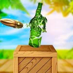 Постер Экстремальная Стрельба По Бутылкам