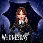 Картинка Celebrity Wednesday Addams Style