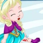 Постер игры Травмы Эльзы При Катании На Коньках