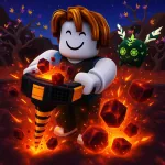 Игра Обби: Копай До Центра Земли