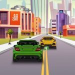 Постер игры Автомобильное Движение 2D