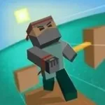 Игра Блочный Паркур Ниндзя
