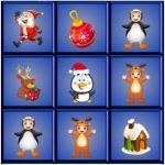 Постер игры Рождественский маджонг l Christmas Mahjong