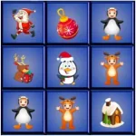 Постер Рождественский маджонг l Christmas Mahjong