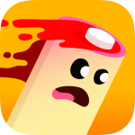 Постер игры Супер Кровавый Прыжок Пальцем