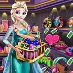 Постер игры Покупки Подарков Эльзы | Elsa Gift Shopping