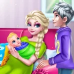 Игра Рождение Ребенка Эльзы и Джека