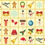 Постер Новогодний Маджонг | Krismas Mahjong