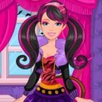 Постер игры Барби Monster High Хэллоуин