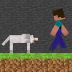 Картинка Steve and Wolf