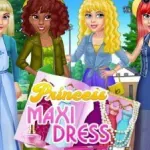 Постер Платье принцессы Макси | Princess Maxi Dress