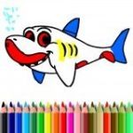Картинка Shark Coloring Book