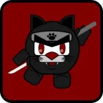 Постер Черный Мяу Ниндзя | Black Meow Ninja
