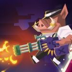 Постер игры Лига Пуль: Робогеддон | Bullet League Robbogeddon