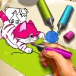 Игра Мои Раскраски Искусство | My Coloring Book Arts