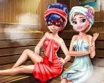 Божья Коровка В Сауне Realife | LadyBug Sauna Realife