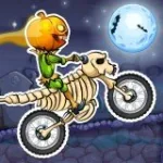 Игра Мото Экстрим: Жуткая Земля | Moto X3M Spooky Land