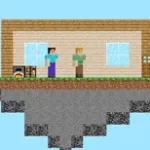 Игра Стив и Алекс: Майнкрафт на 2 Игрока