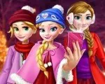 Рождественские Селфи Принцессы | Princess Christmas Selfie