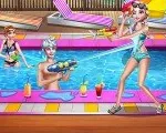 Сестры Вечеринка У Басейна