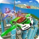 Игра Симулятор Летающей Полицейской Машины