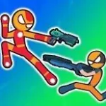Игра Дуэль Стикменов: Герой Битвы
