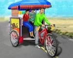 Общественный Трёхколёсный Велосипед За Рулём Рикши