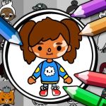 Раскраски Toca Life