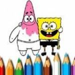 Раскраска Губка Боб  | Spongebob Coloring
