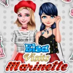 Леди Баг: Эльза в Гостях у Маринетт