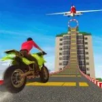 Игра Небесный Байк-Трюк 3D