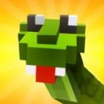 Игра Блочные Змеи | Blocky Snakes