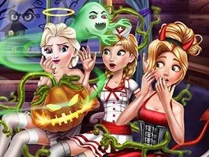 Игра Страшный Дом на Хэллоуин | Scary Cabin Halloween