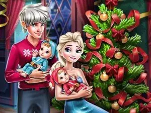 Игра Семейное Рождество Эльзы | Elsa Family Christmas