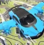 Игра Настоящий Спортивный Летающий Автомобиль 3Д