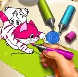 Игра Мои Раскраски Искусство | My Coloring Book Arts
