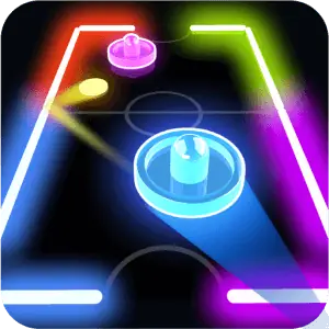Игра Светящийся хоккей | Glow Hockey