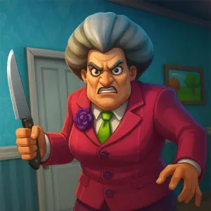Игра Страшная Учительница 3Д Возвращается