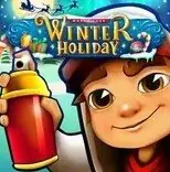 Игра Сабвей Серф: Зимние Каникулы