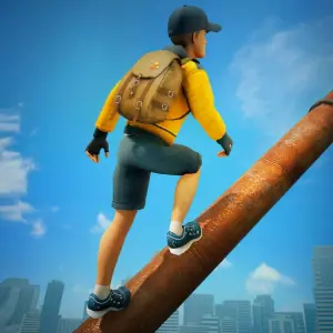 Игра Поднимись На Крышу Паркур 3D