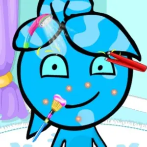Игра Огонь и Вода Макияж Девочки
