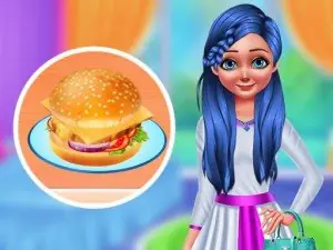 Игра Приготовление Домашнего Овощного Бургера