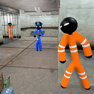 Игра Побег Стикмена из Тюрьмы