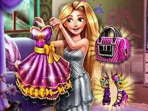 Игра Найдите Костюм Для Шара Рапунцель