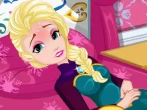 Игра Вирус Желудка Эльзы | Elsa Stomach Virus