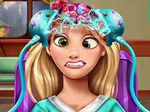 Игра Рапунцель Brain Doctor | Rapunzel Brain Doctor